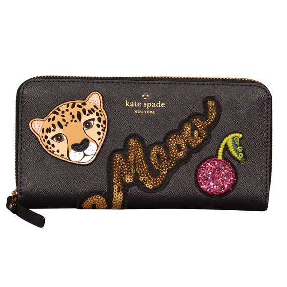 kate spade Handbags - Kate Spade Run Wild Leopard Neda Wallet